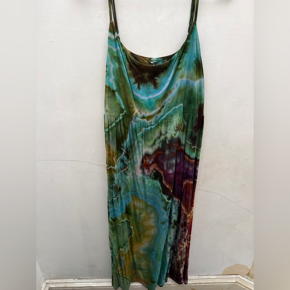 Thriving in Tie Dye - Tie-Dye Maxi Dress